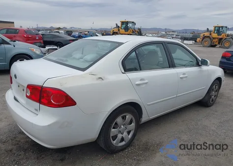 2008 Kia Optima Lx z USA, uszkodzony, nr VIN KNAGE123885217465